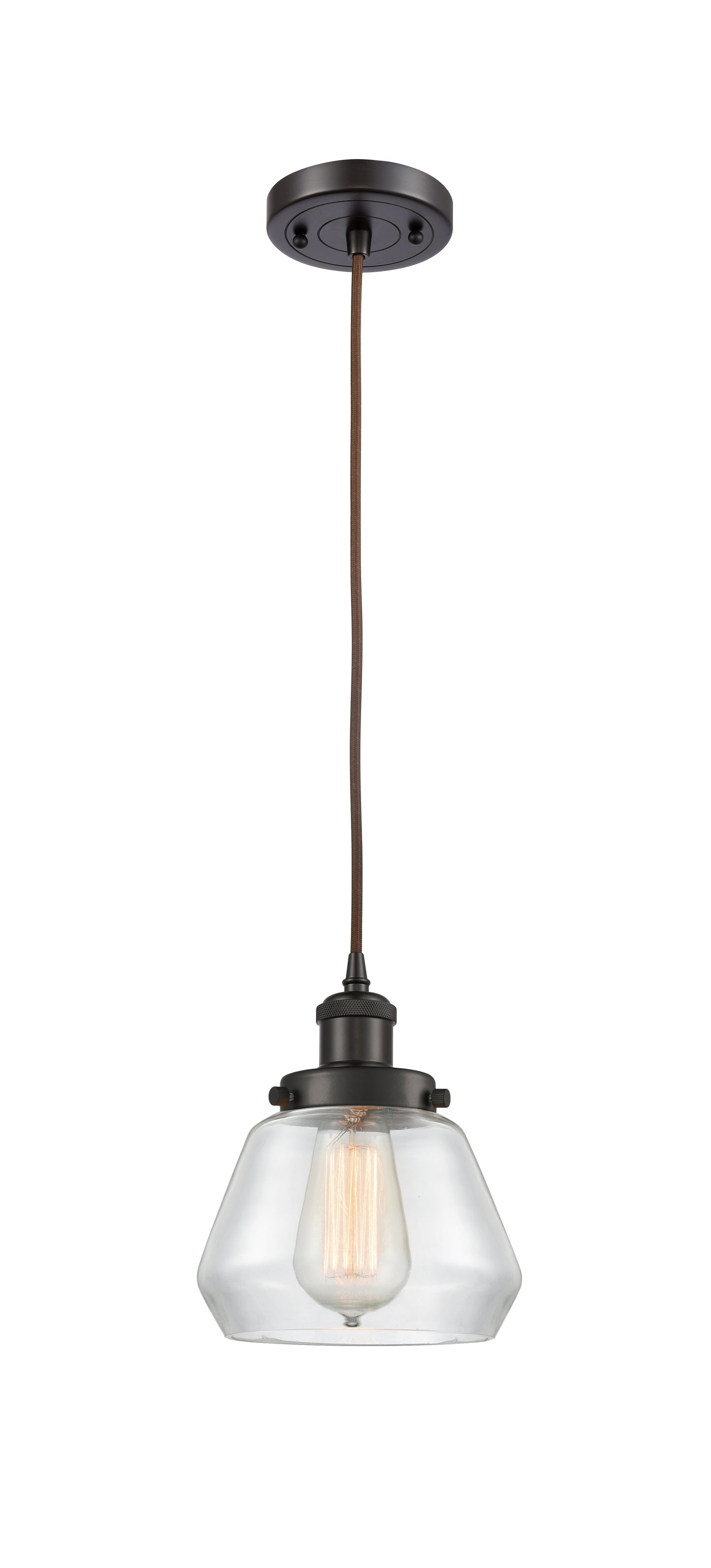 Ballston Urban Mini Pendant Antique Copper Finish