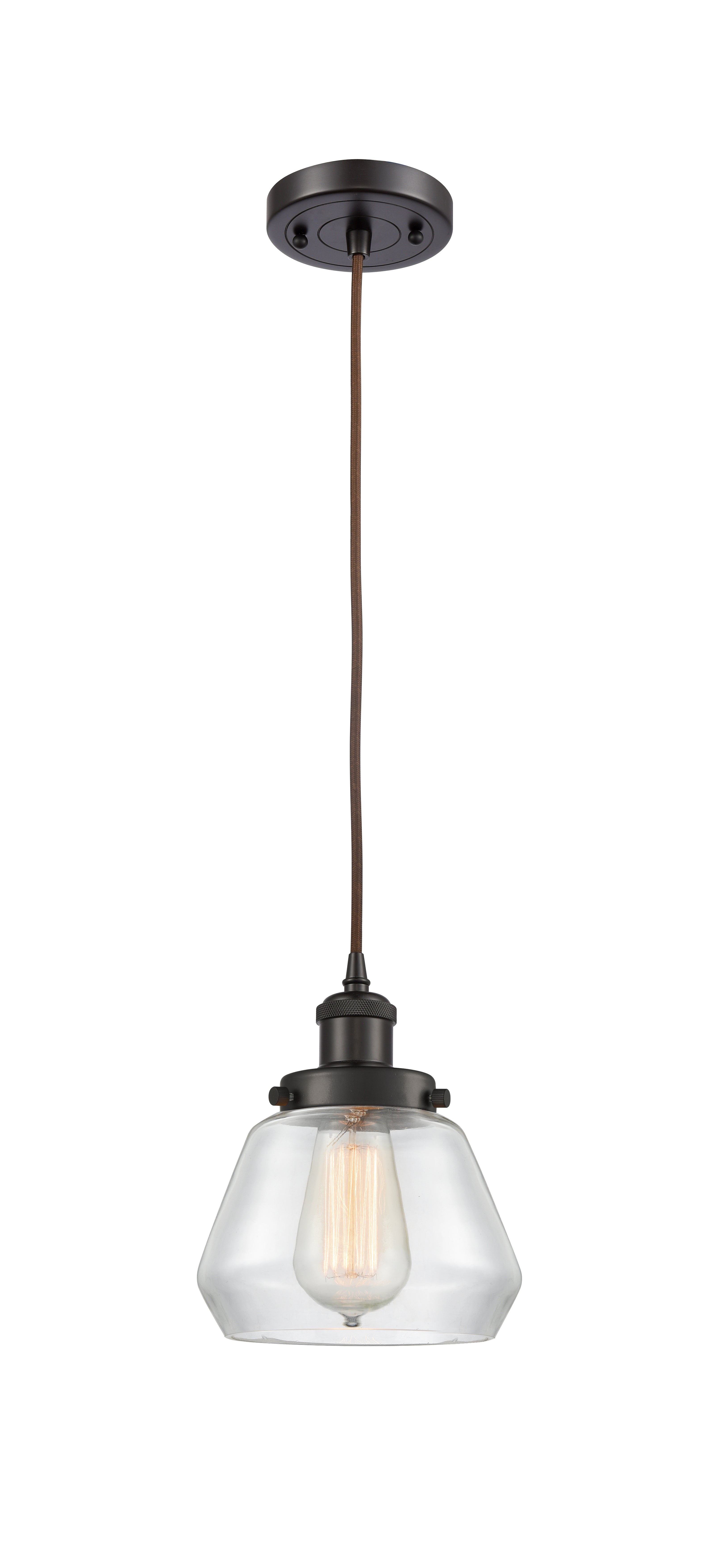 Ballston Urban Mini Pendant Antique Copper Finish
