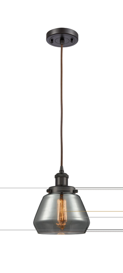 Ballston Urban Mini Pendant Antique Copper Finish