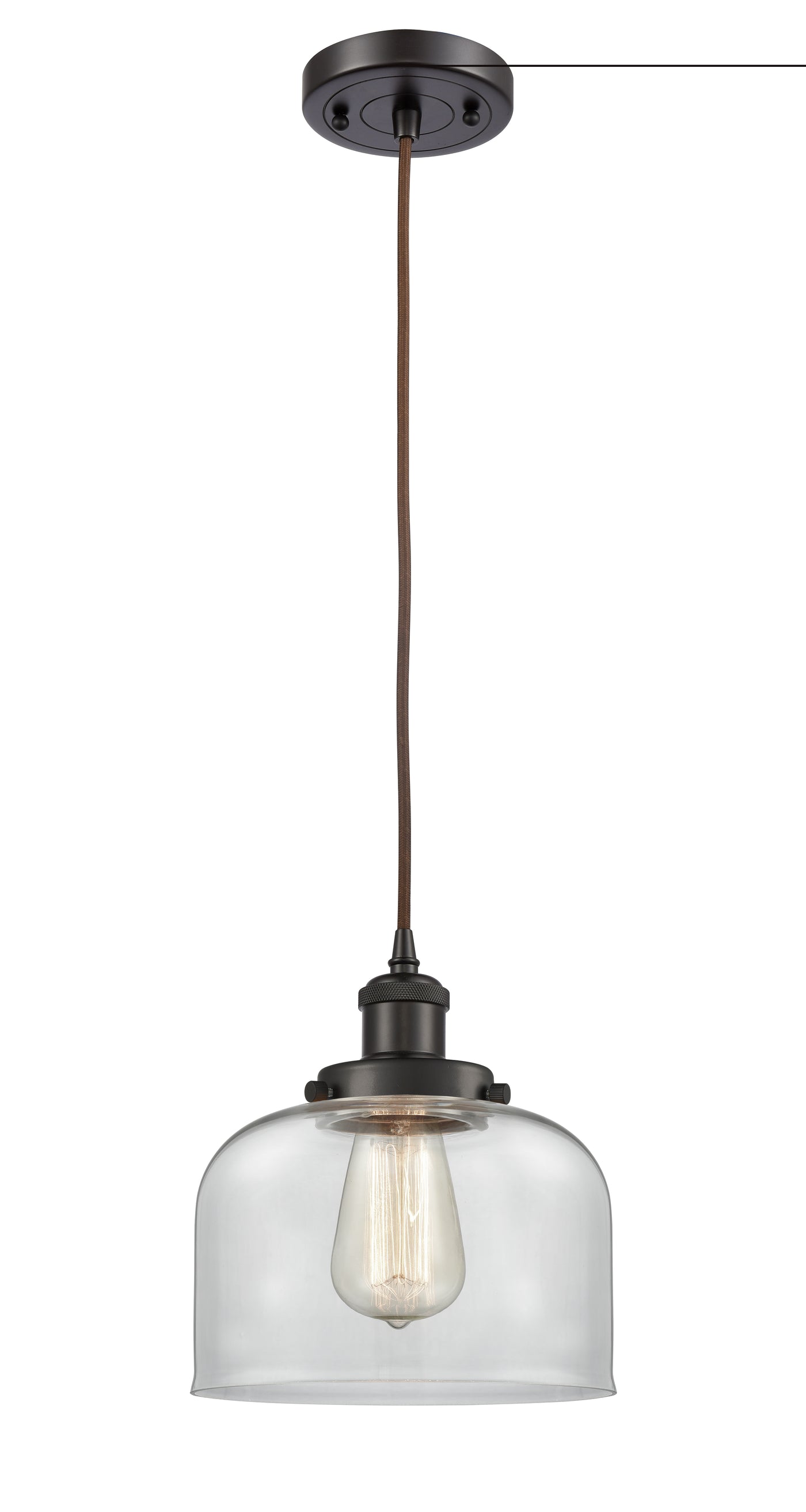 Ballston Urban Mini Pendant Cast Brass