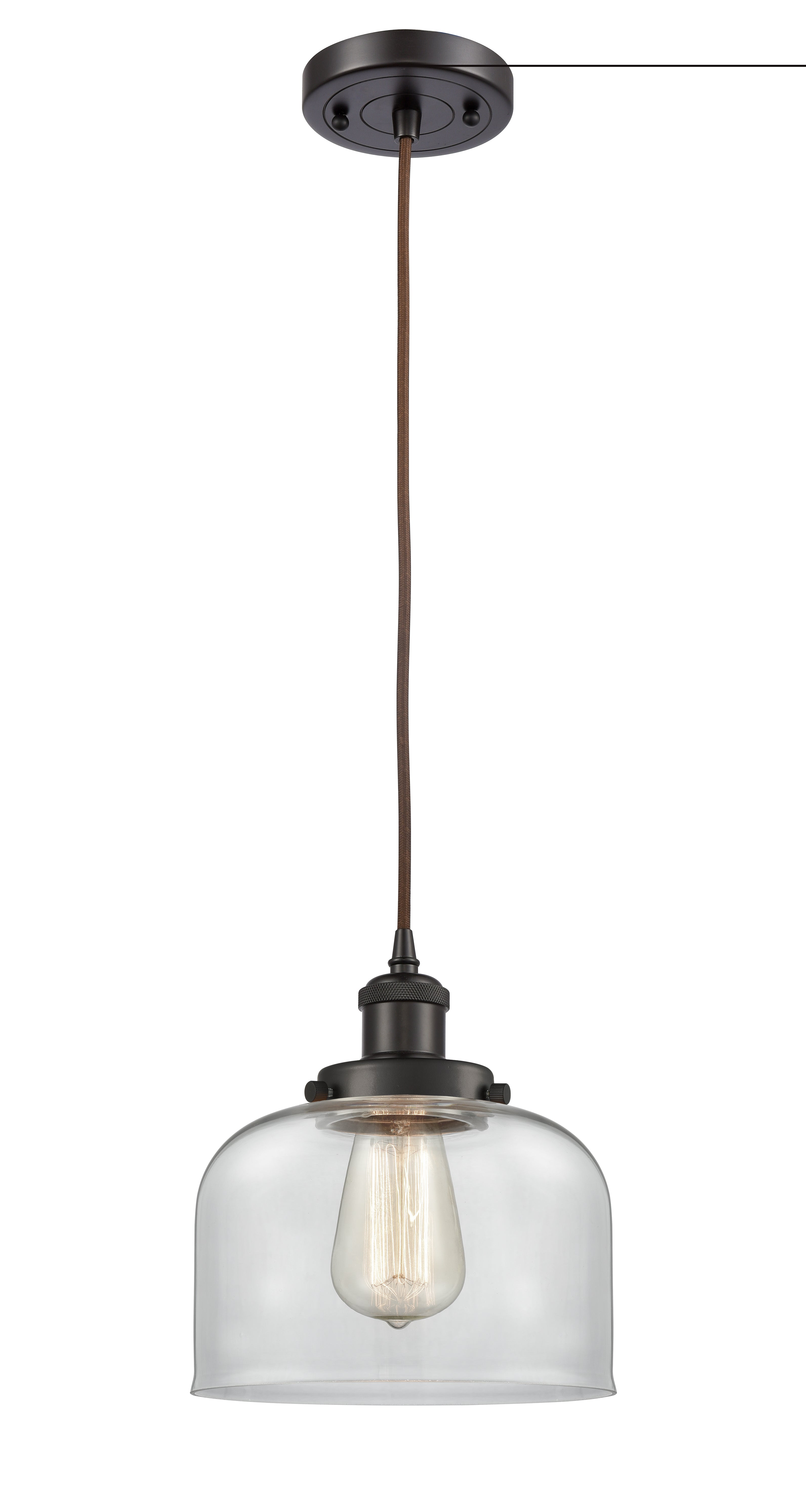 Ballston Urban Mini Pendant Antique Copper