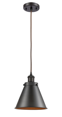 Ballston Urban Mini Pendant Black Antique Brass