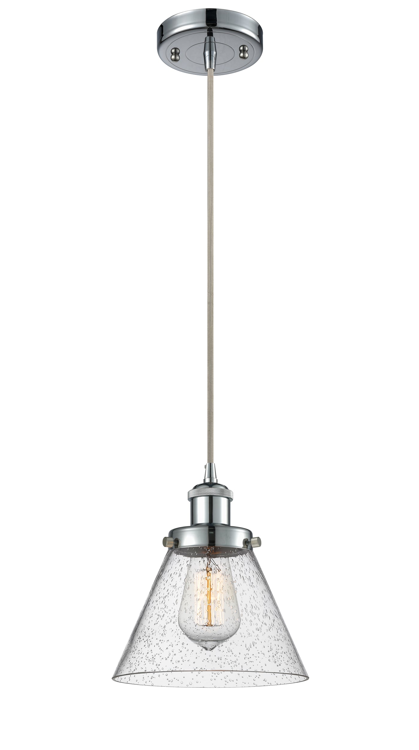 Ballston Urban Mini Pendant 8 Inch Copper