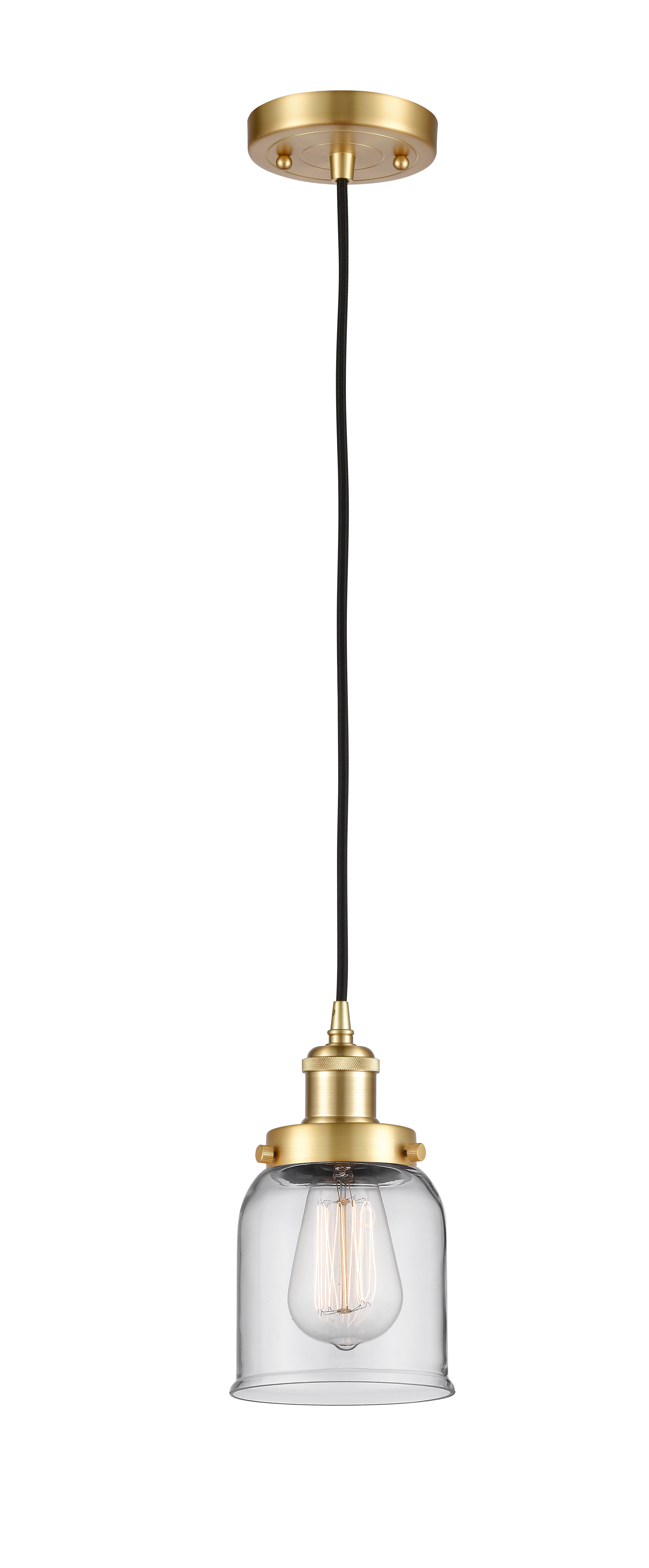 Ballston Urban Mini Pendant 5 Inch Antique Copper