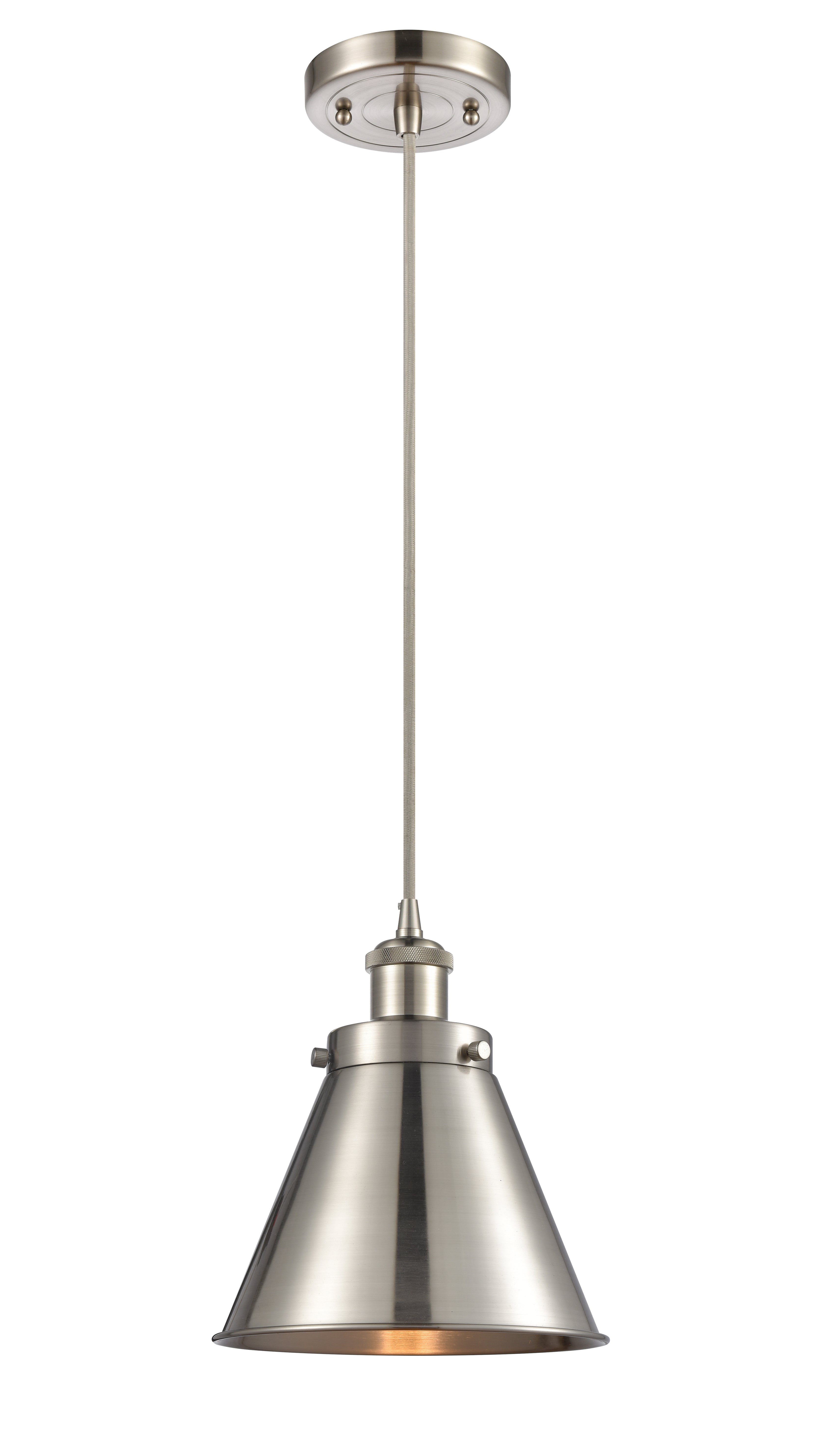 Ballston Urban Mini Pendant Black Antique Brass