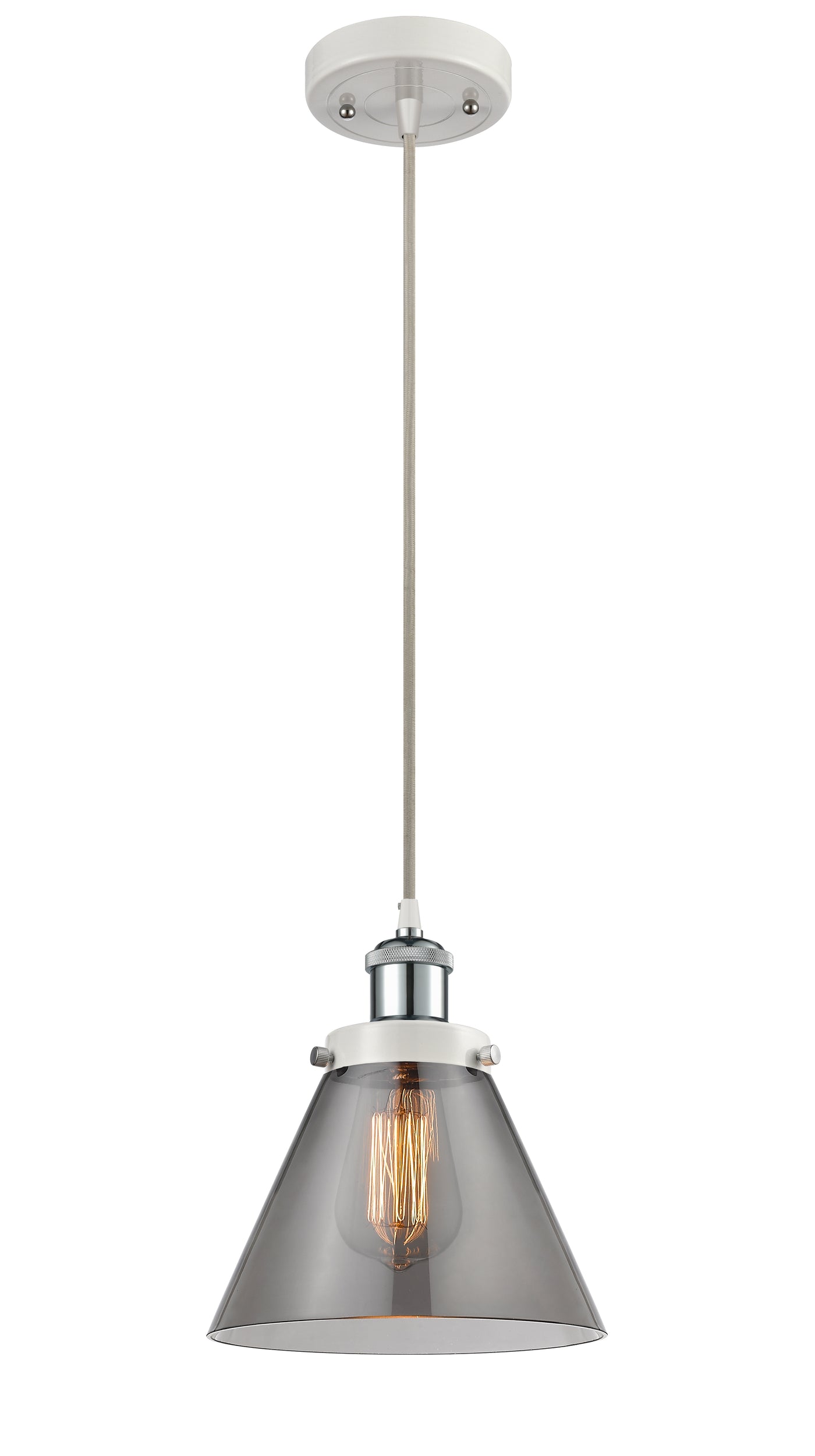 Ballston Urban Mini Pendant 8 Inch Copper