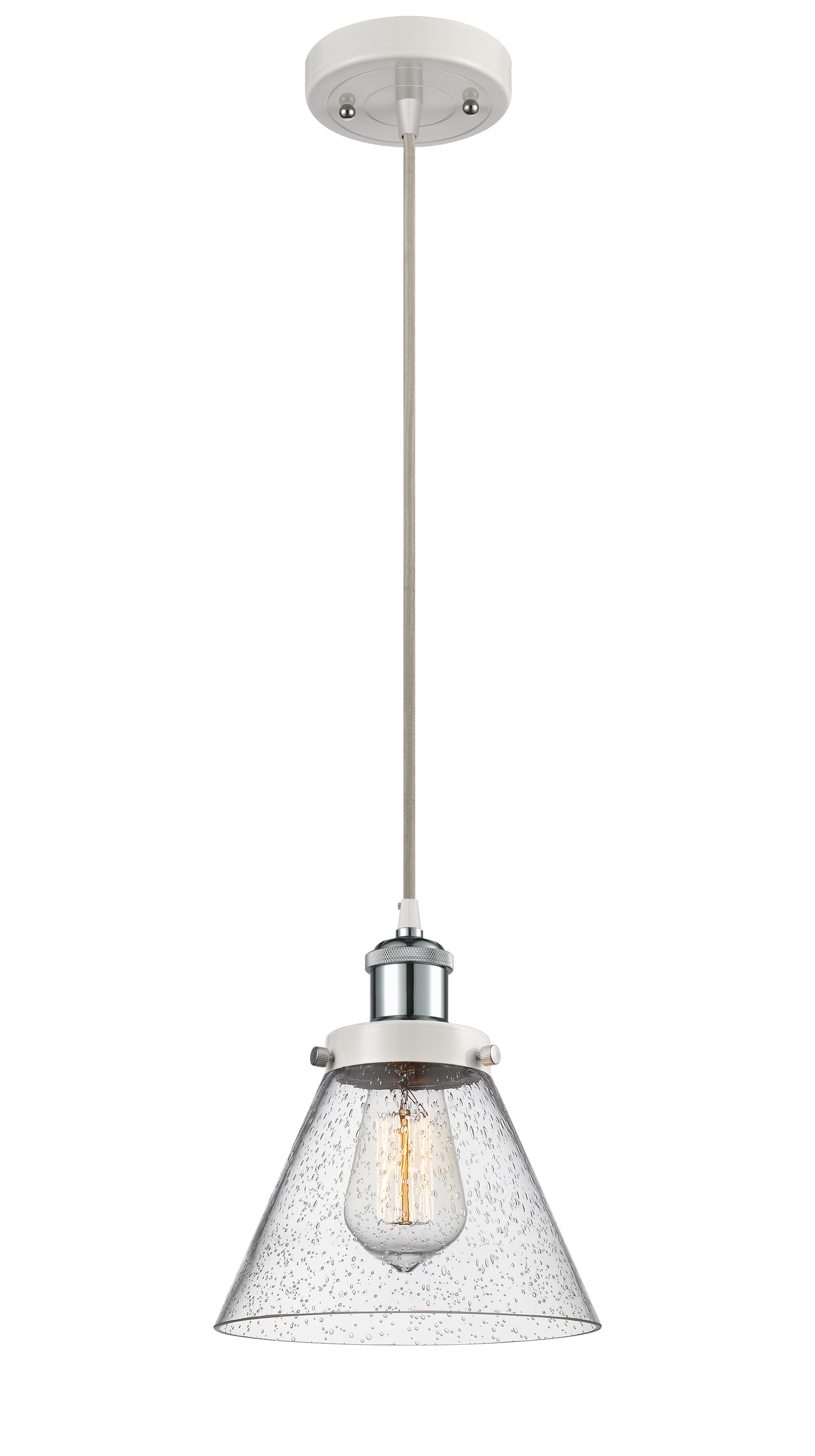 Ballston Urban Mini Pendant 8 Inch Copper