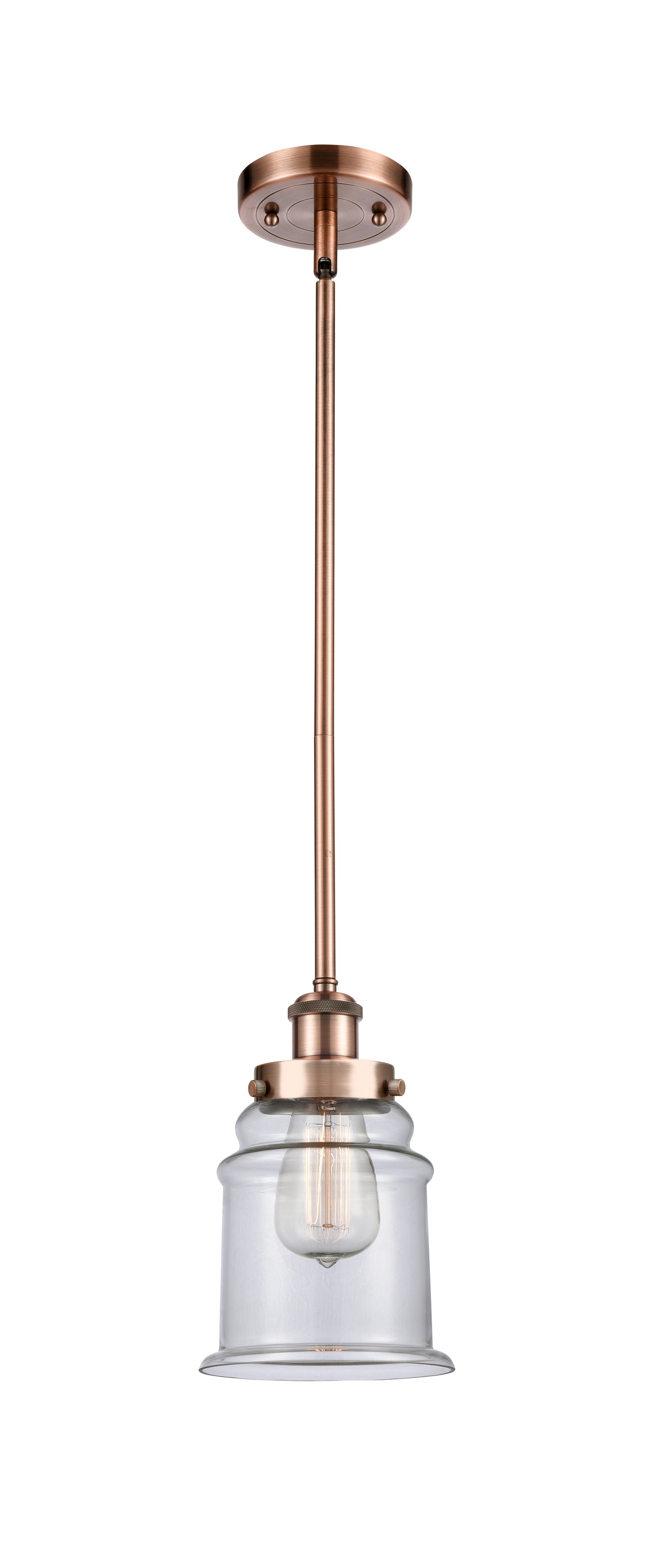 Ballston Urban Mini Pendant Antique Copper