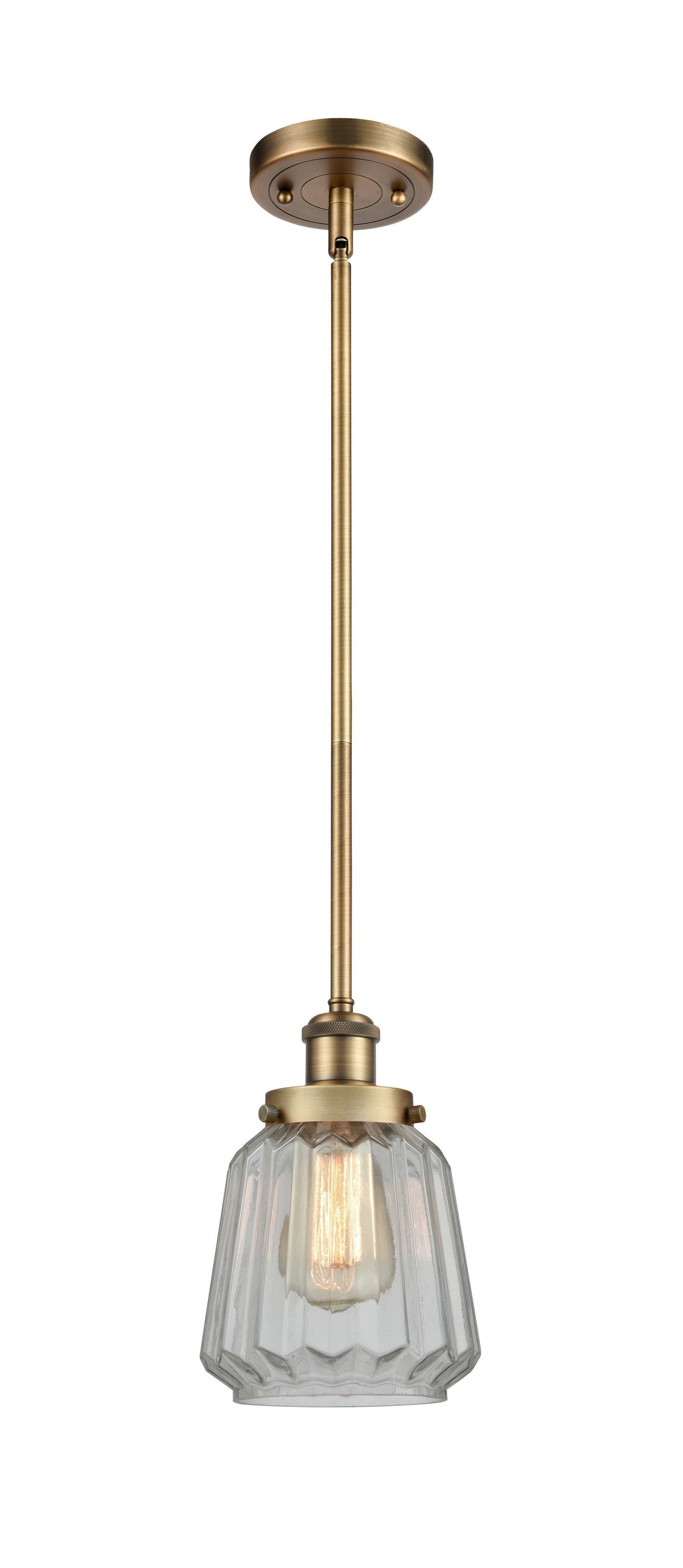Ballston Urban Mini Pendant Cast Brass