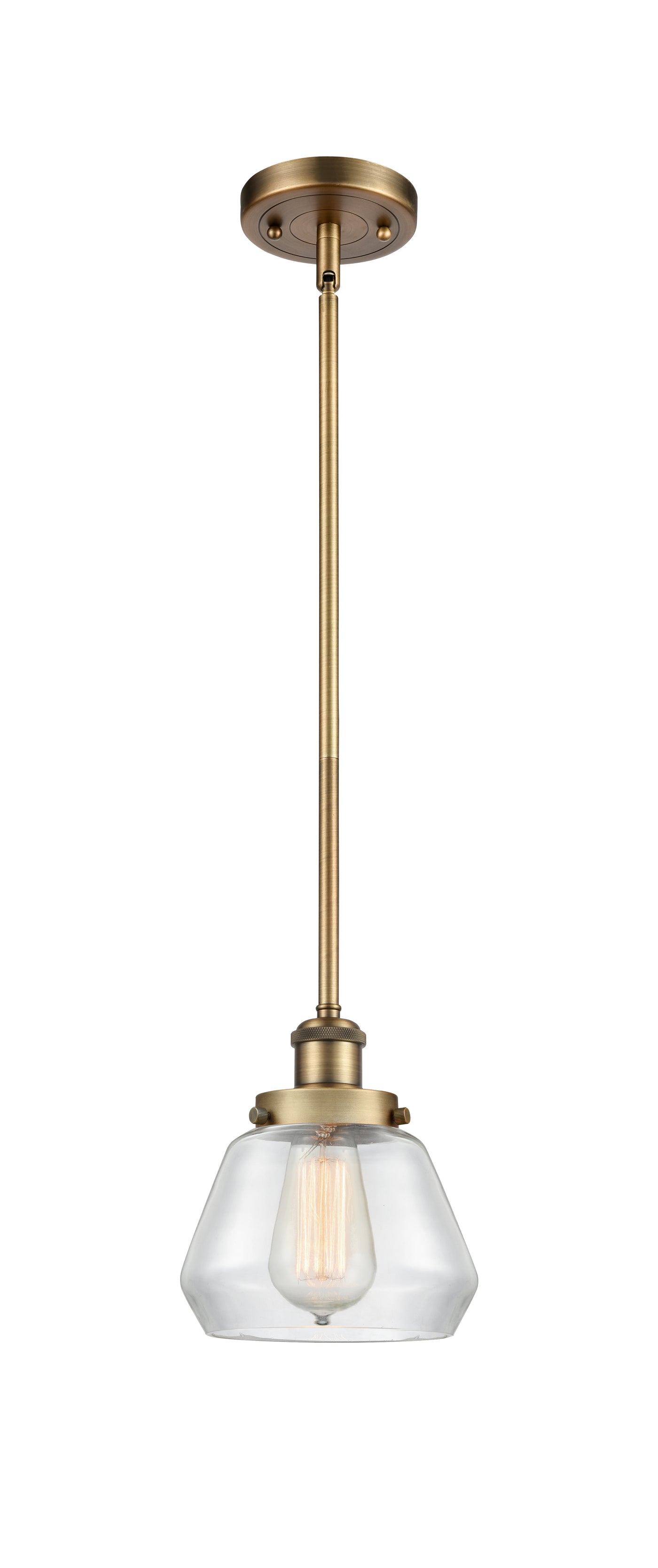 Ballston Urban Mini Pendant Cast Brass