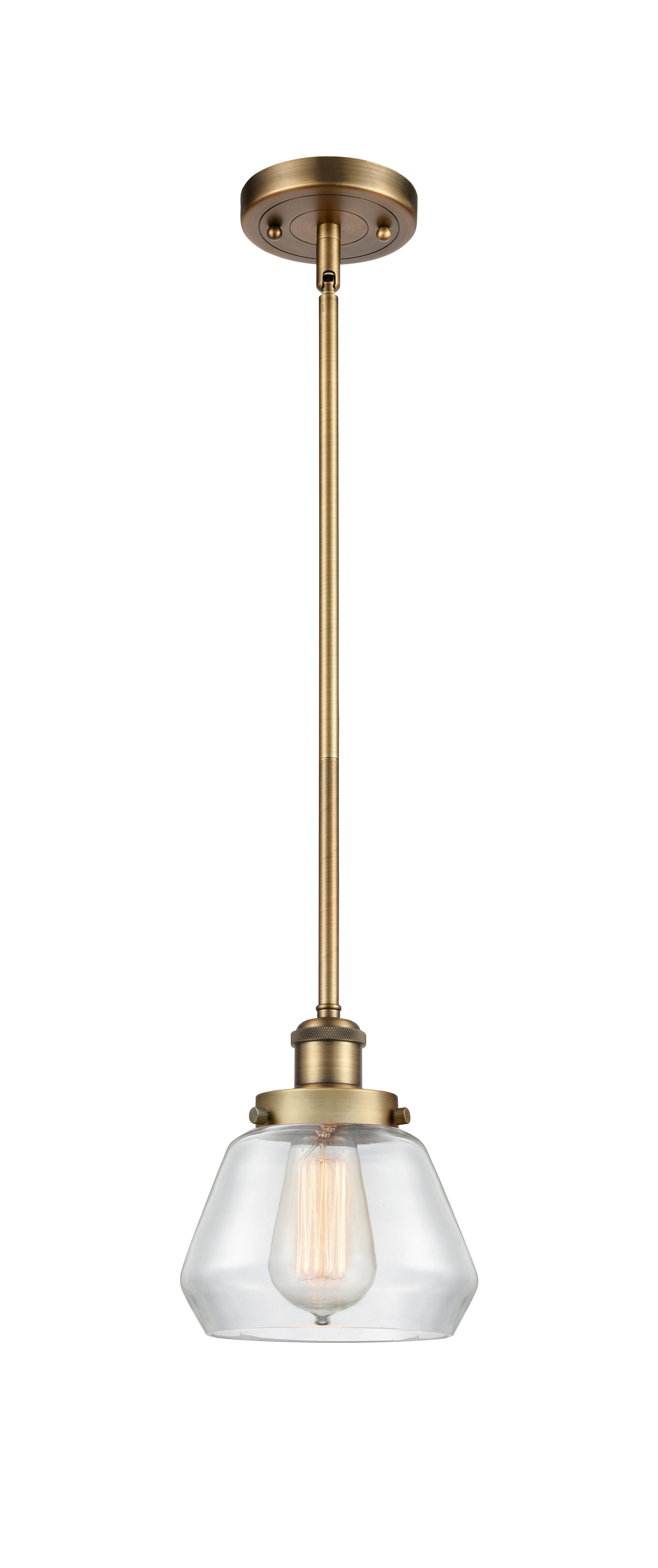 Ballston Urban Mini Pendant Cast Brass