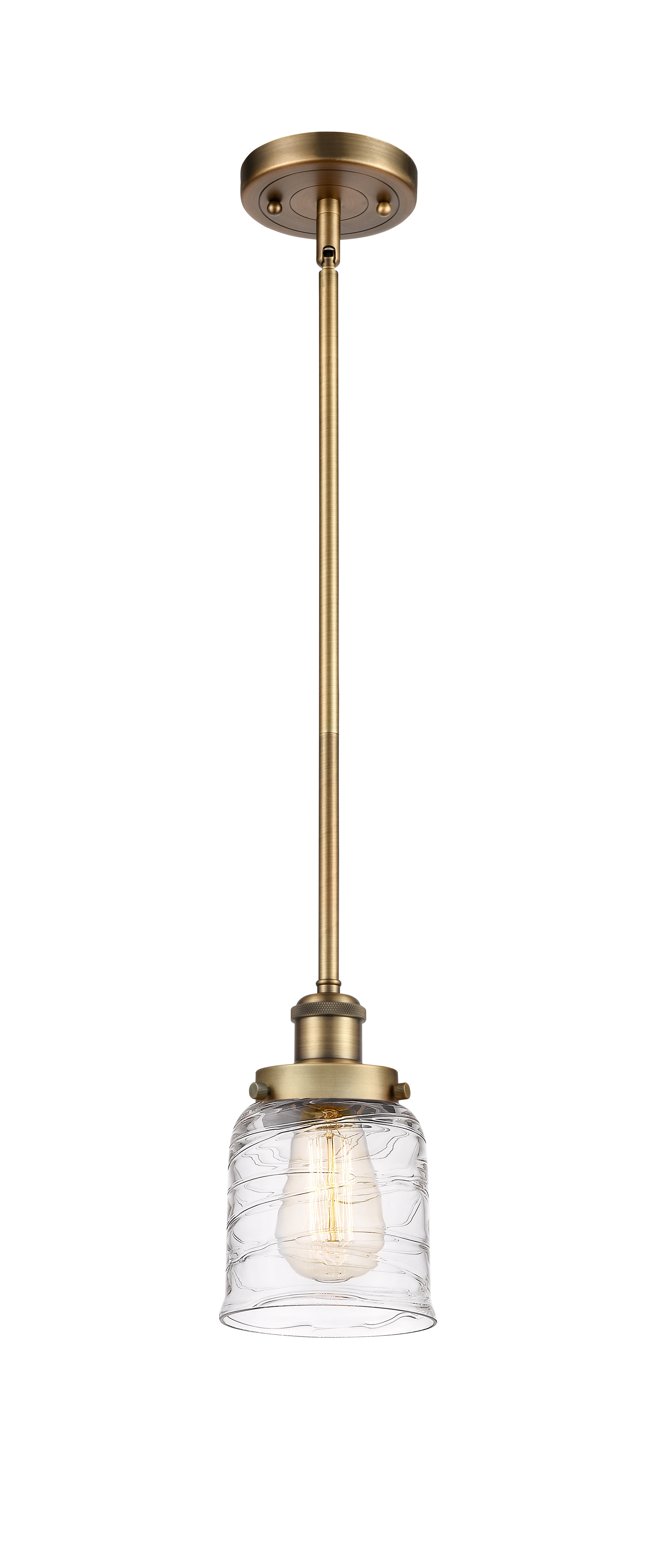 Ballston Urban Mini Pendant Cast Brass