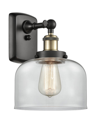 Ballston Urban Sconce Cast Brass Glass