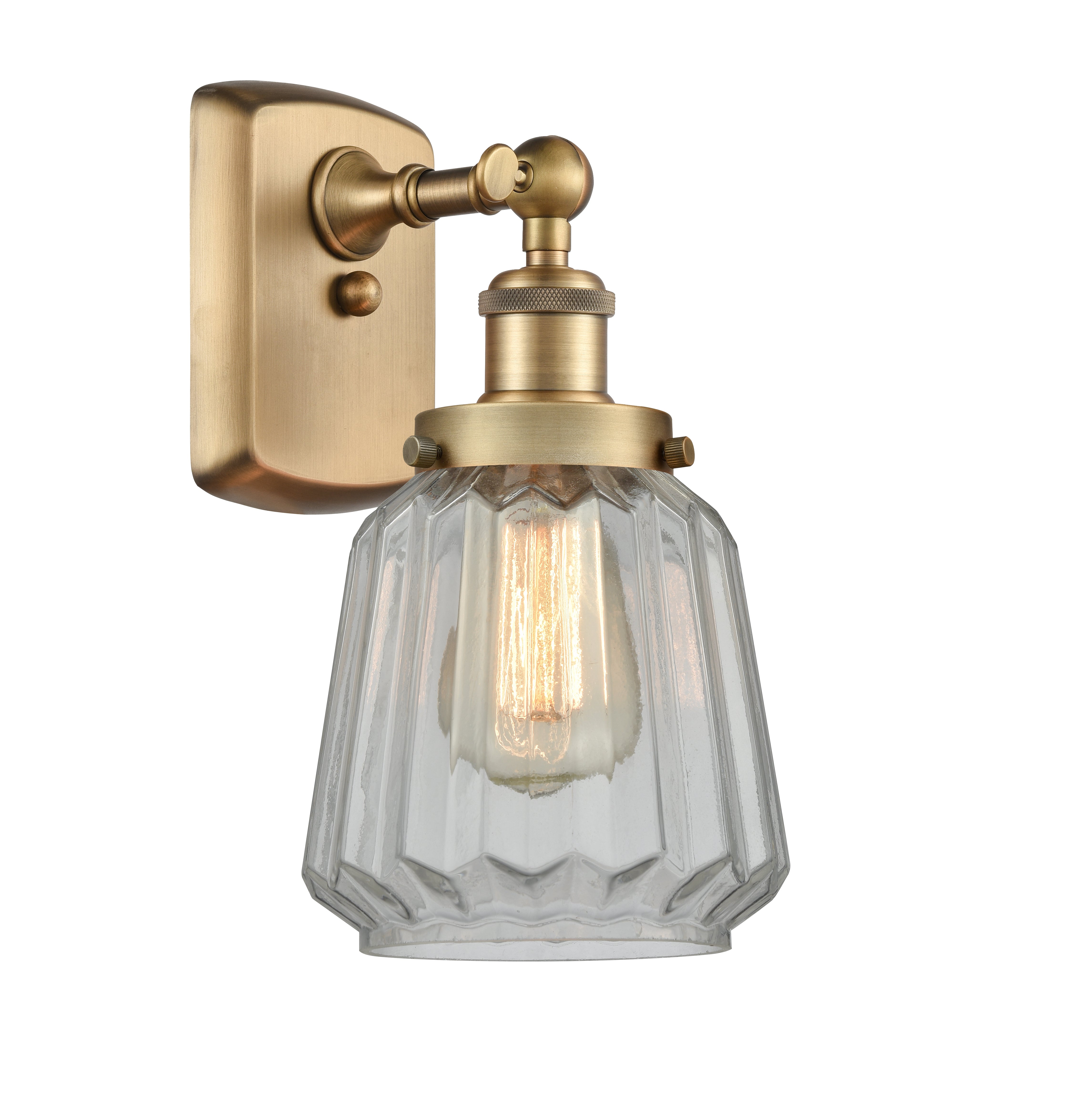 Austere Bath Vanity Light Cast Brass Steel