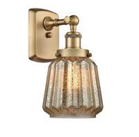 Austere Bath Vanity Light Cast Brass Steel