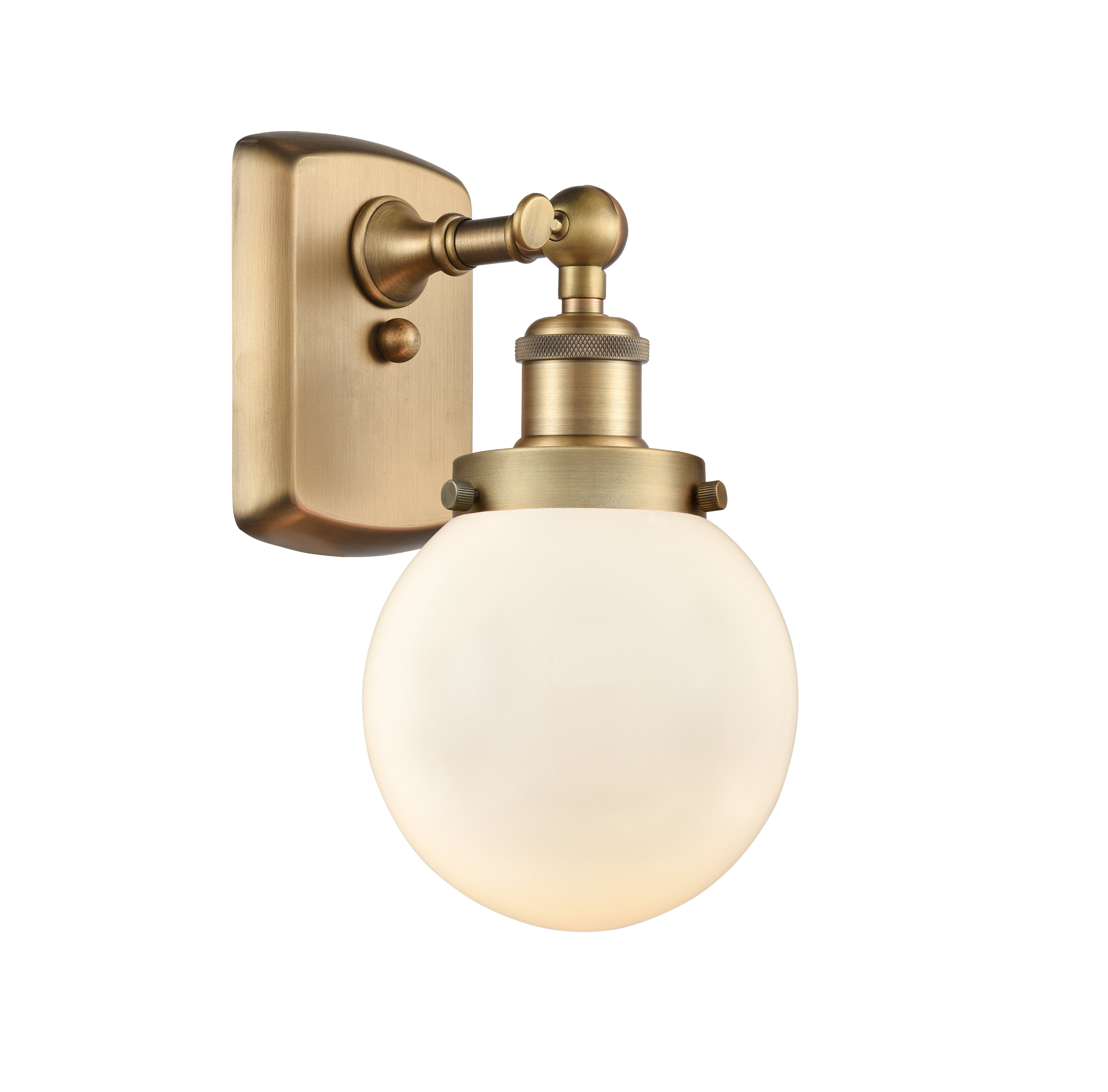 Ballston Urban Sconce Cast Brass Modern