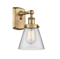Ballston Urban Sconce Cast Brass 12 Inch