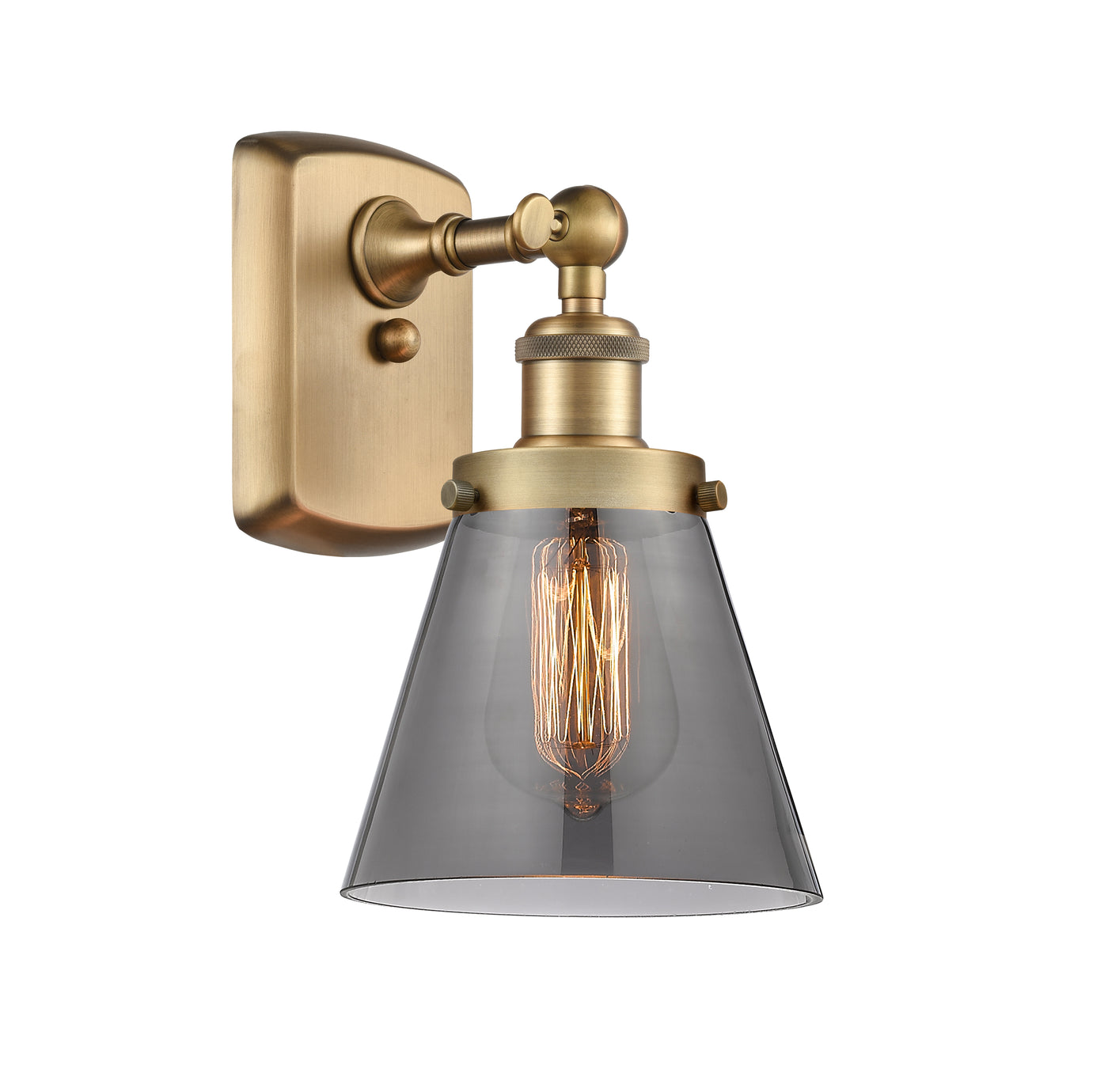 Ballston Urban Sconce Cast Brass 12 Inch