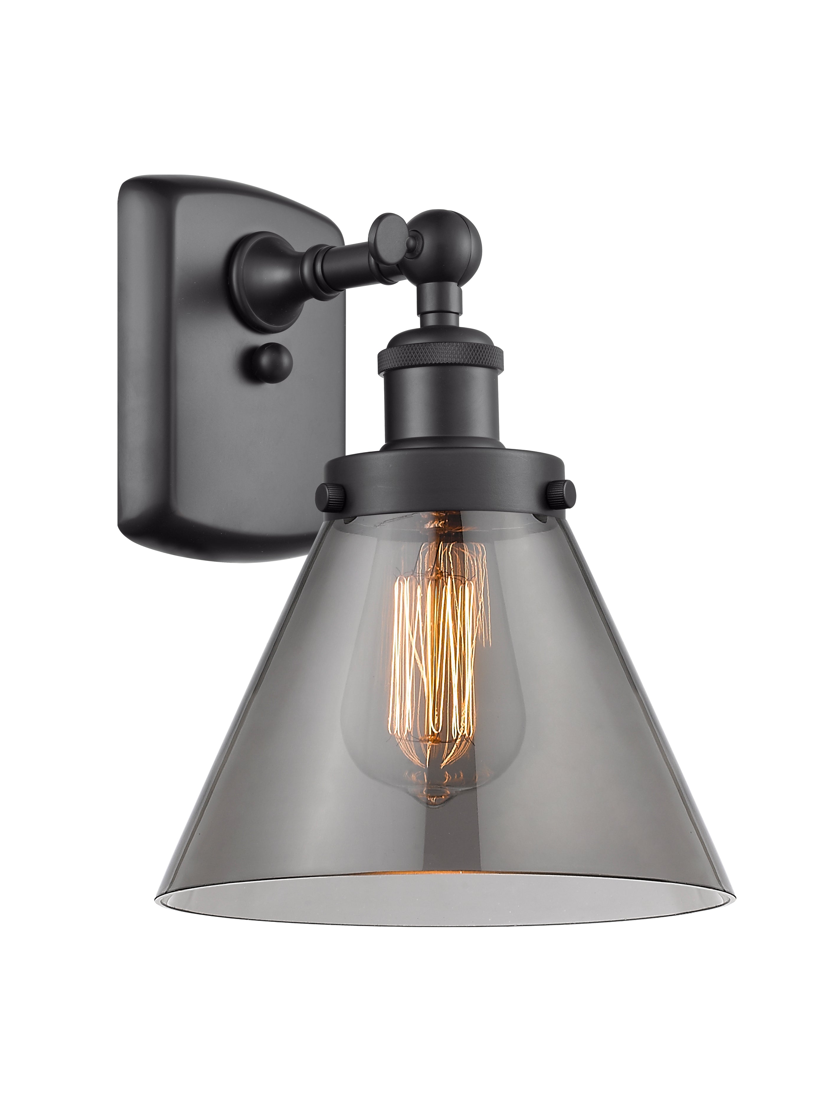 Ballston Urban Sconce Cast Brass 8 Inch