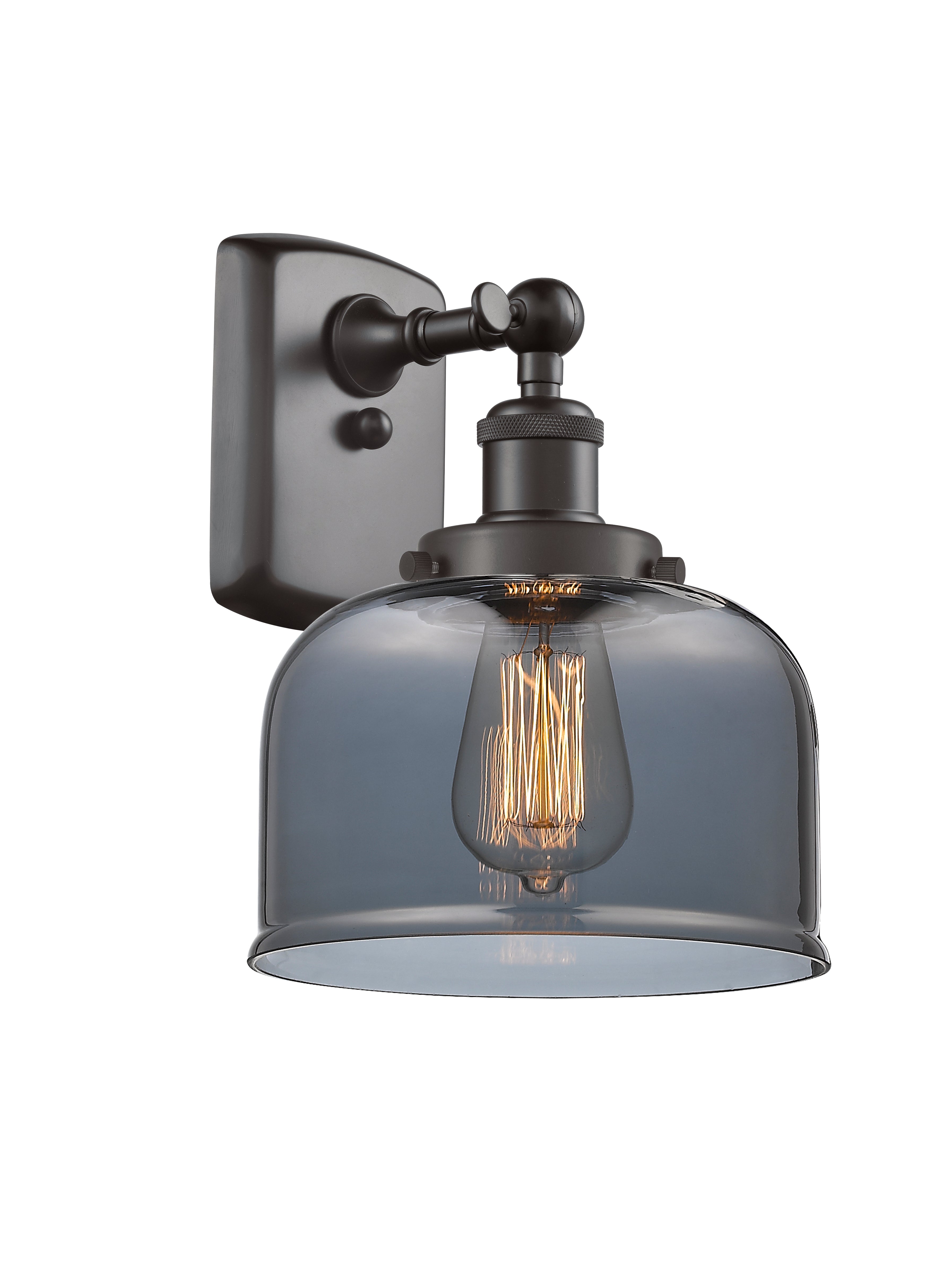 Ballston Urban Sconce Cast Brass Glass