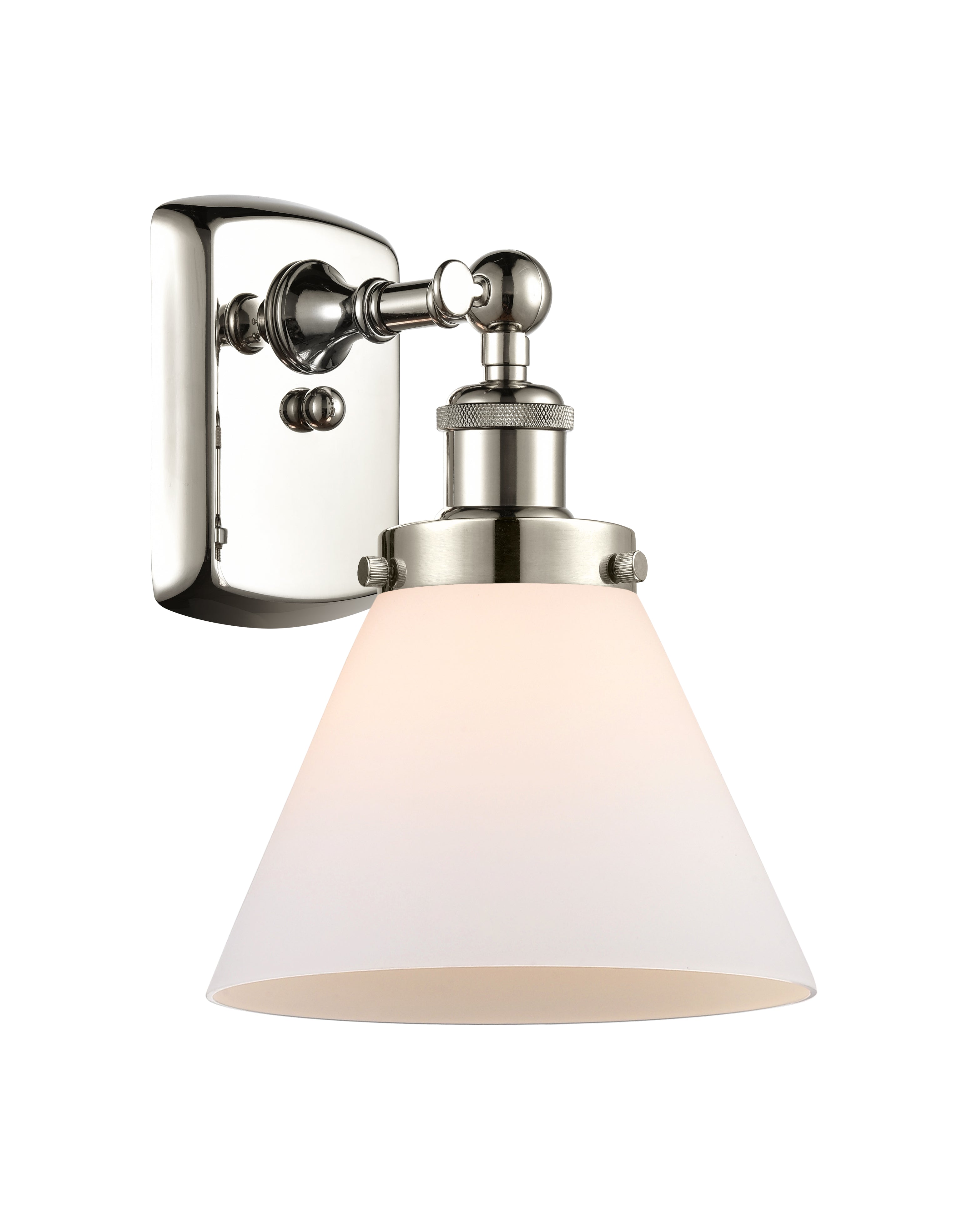 Ballston Urban Sconce Cast Brass 8 Inch