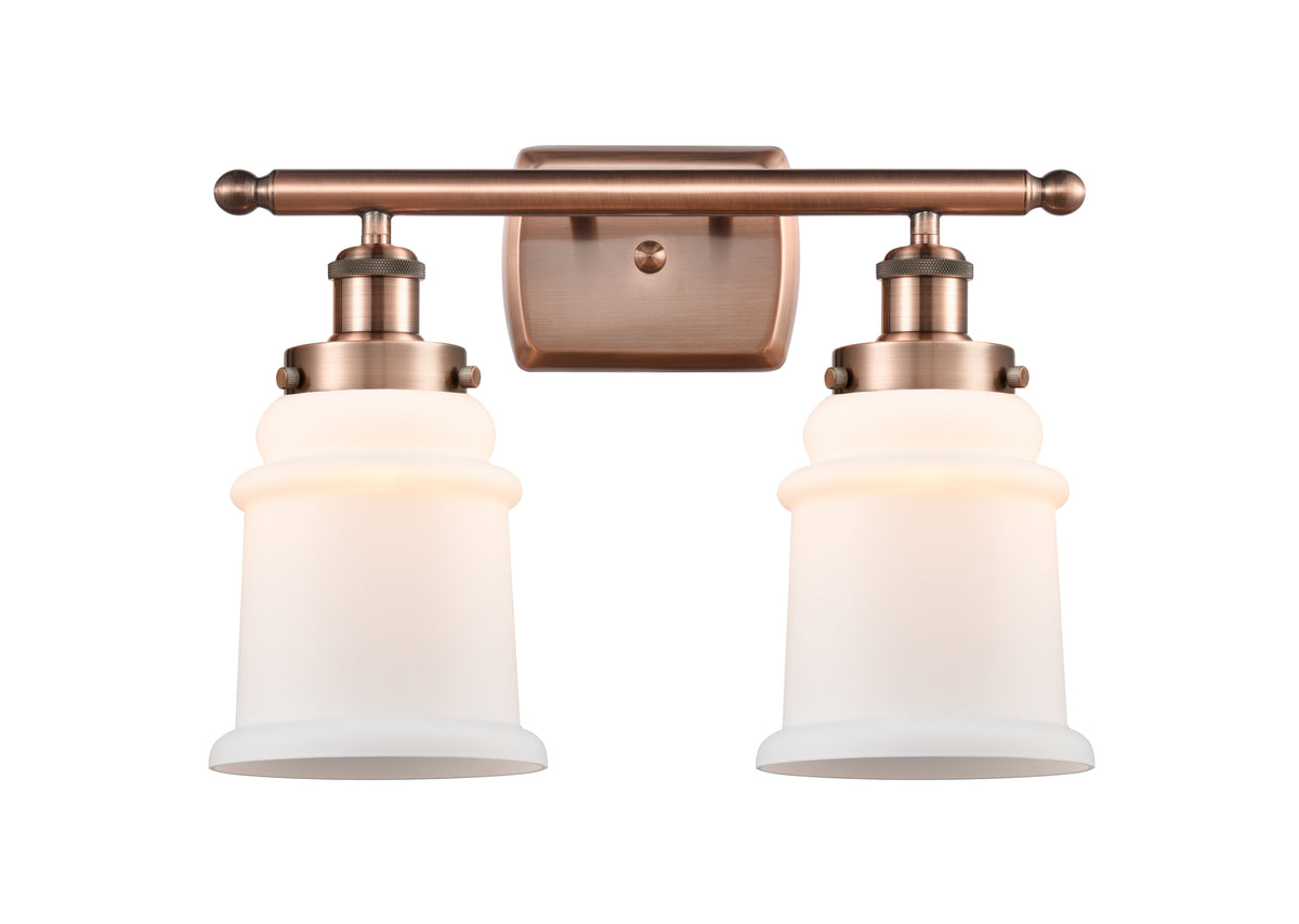 Canton 16-Inch 2-Light Bath Vanity Light 11.125-Inch High