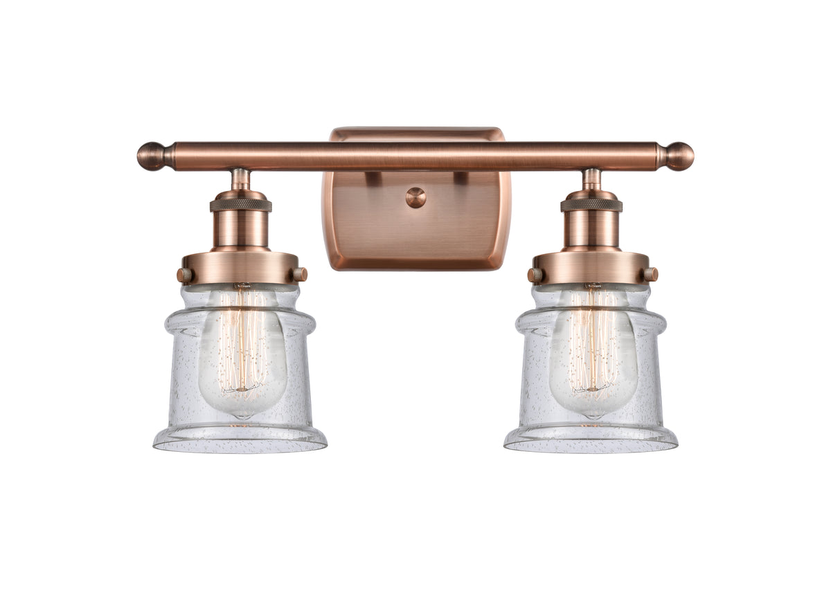 Canton 16-Inch 2-Light Bath Vanity Light 9.5-Inch High