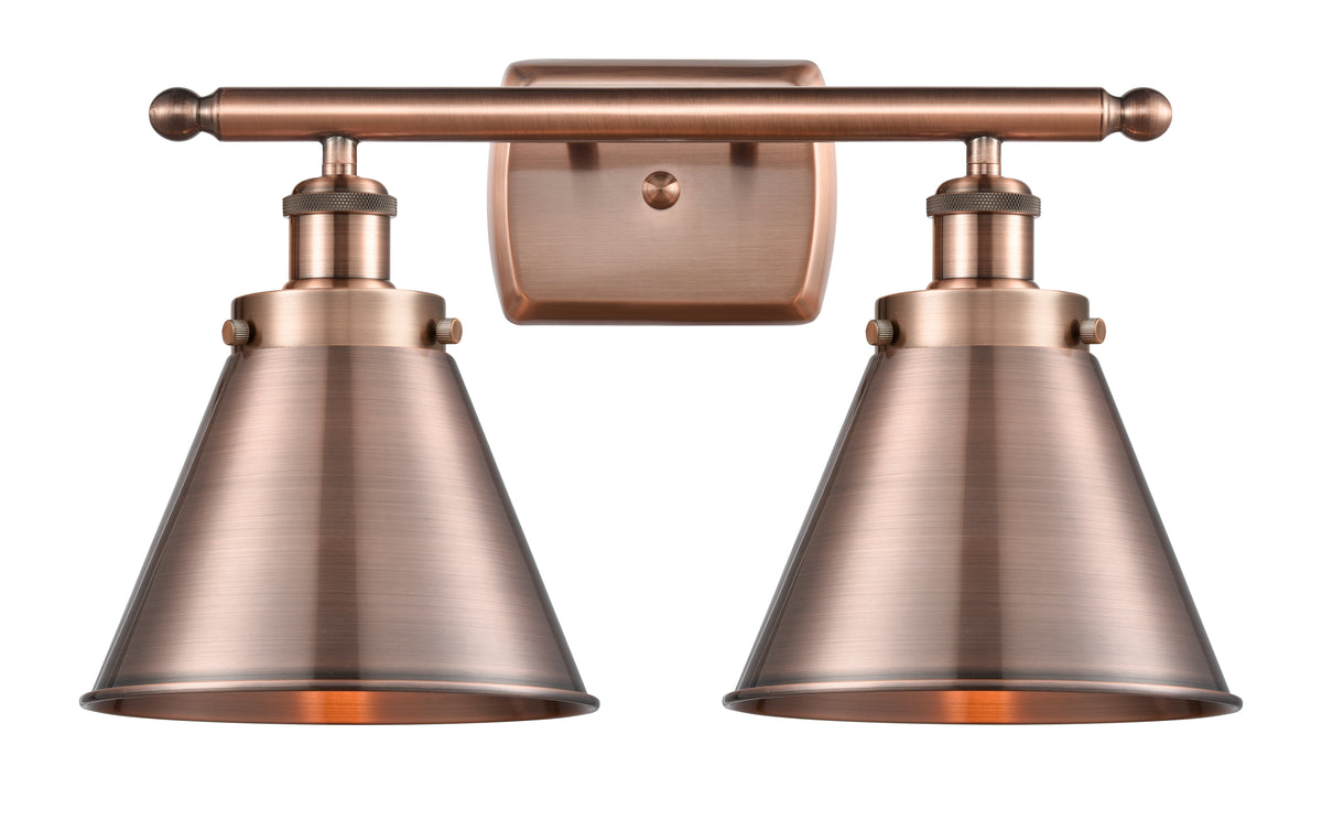 Appalachian 16-Inch 2-Light Bath Vanity Light 10.5-Inch High