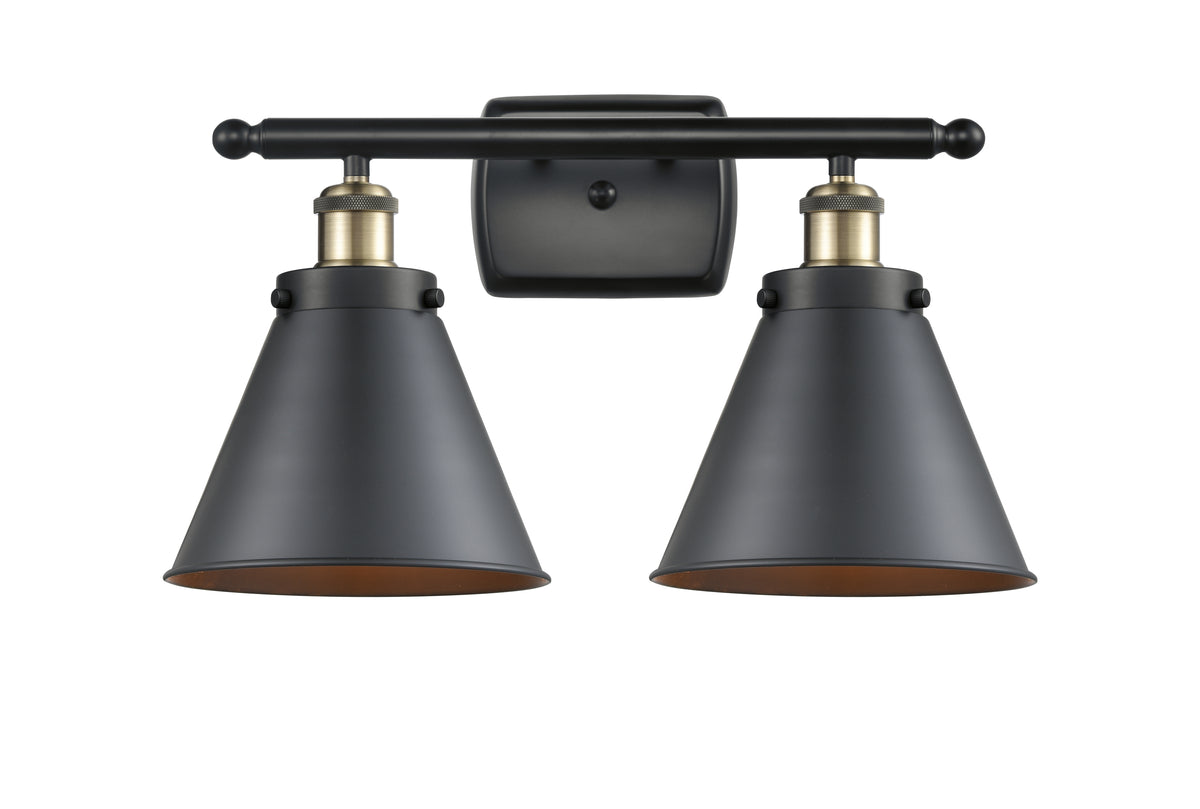 Appalachian 16-Inch 2-Light Bath Vanity Light 10.5-Inch High