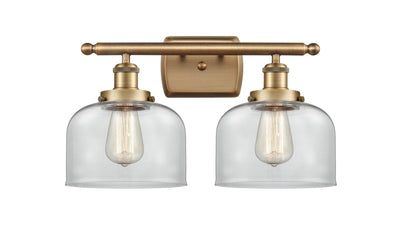 Ballston Urban Bath Vanity Light 18 Inch Brass