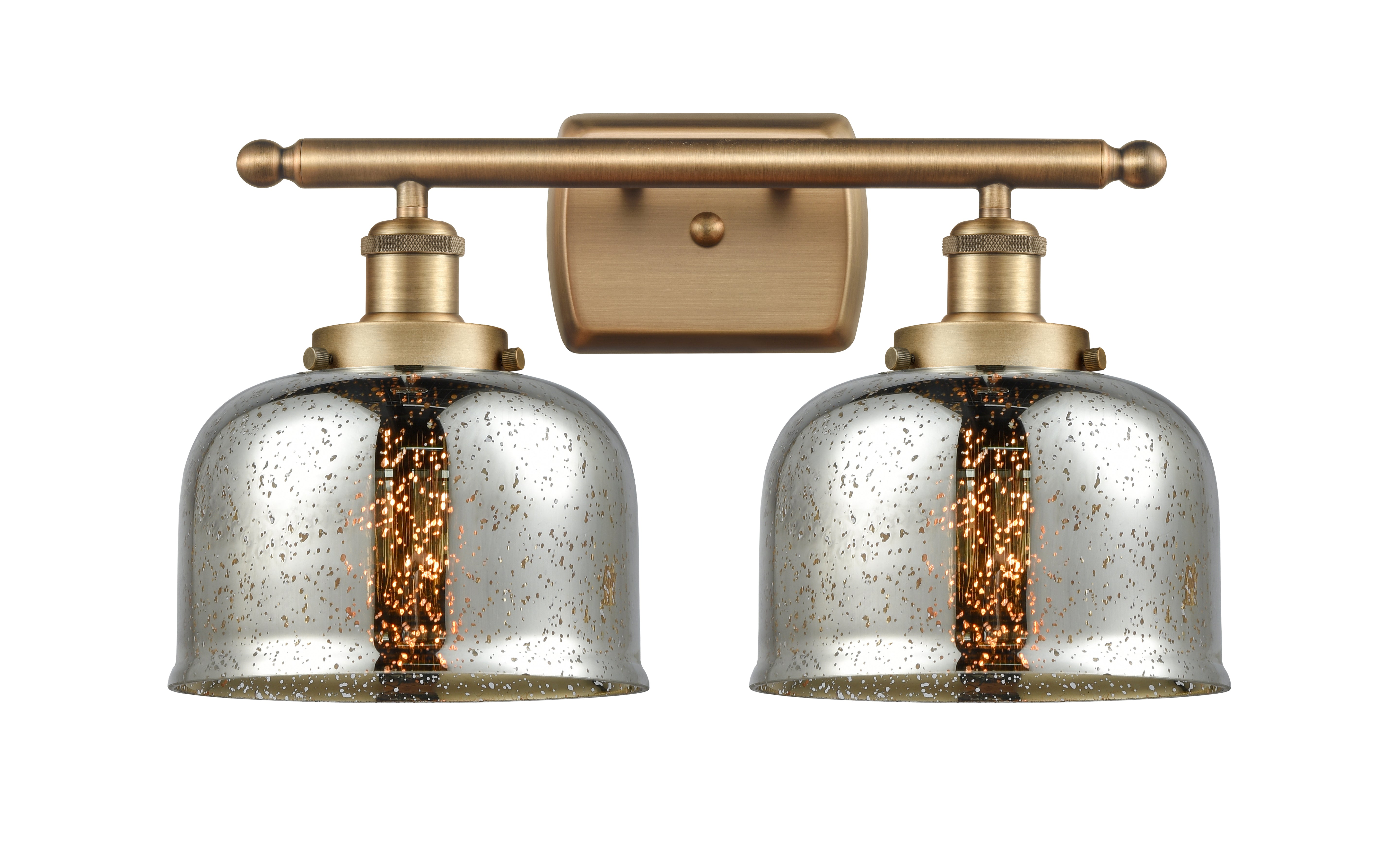Ballston Urban Bath Vanity Light 18 Inch Brass