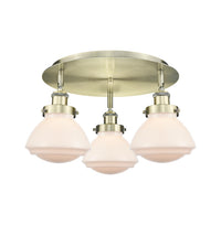 Ballston Semi-Flush Mount Satin Nickel