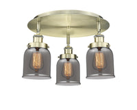 Ballston Semi-Flush Mount Satin Nickel