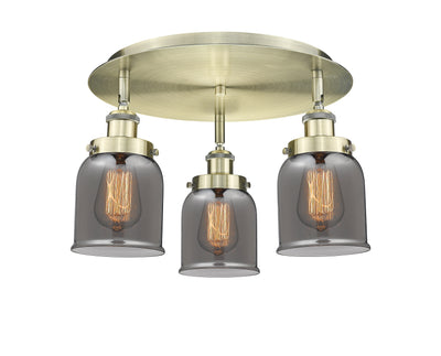 Cone 17-Inch 3-Light Semi-Flush Mount
