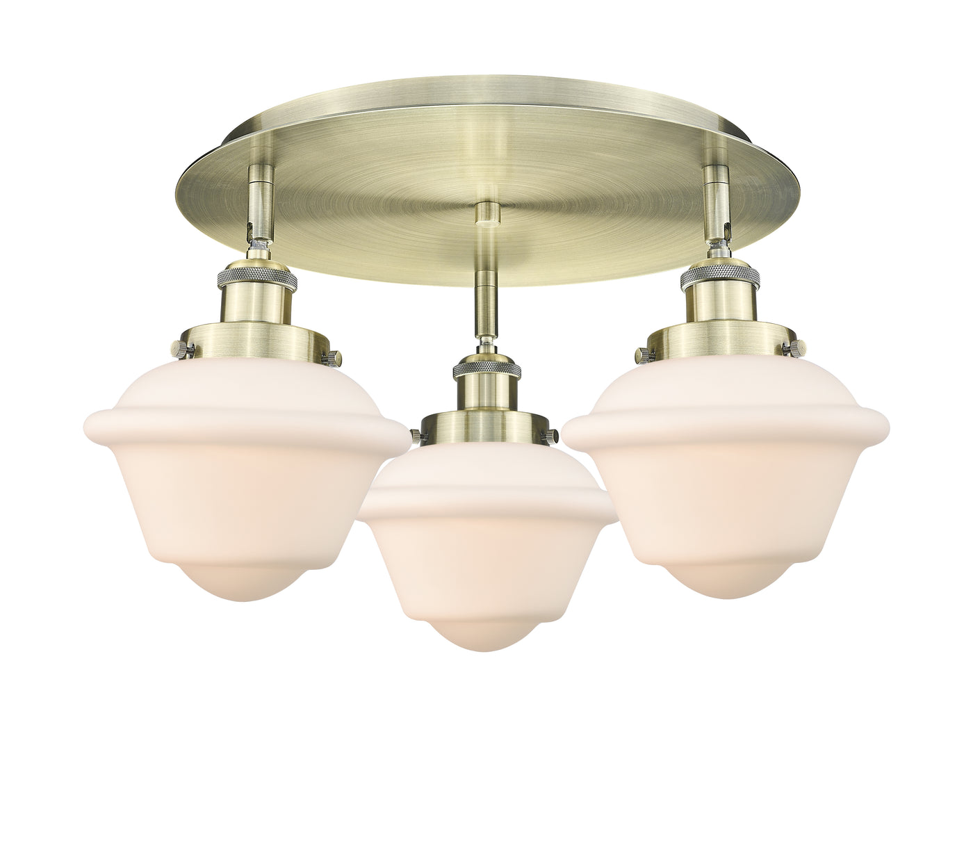 Ballston Semi-Flush Mount Satin Nickel