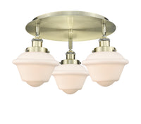 Ballston Semi-Flush Mount Satin Nickel