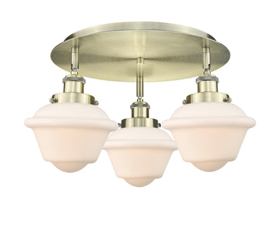 Oxford 19-Inch 3-Light Semi-Flush Mount