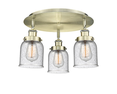 Cone 17-Inch 3-Light Semi-Flush Mount