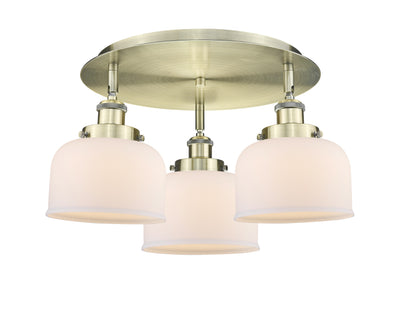 Ballston Semi-Flush Mount Satin Nickel