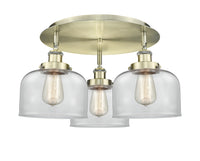 Ballston Semi-Flush Mount Satin Nickel