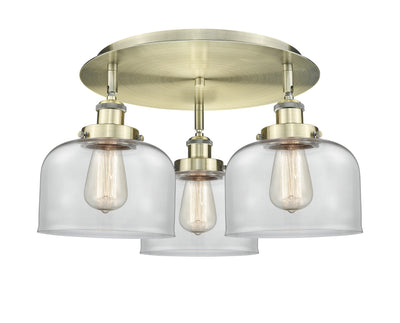 Ballston Semi-Flush Mount Satin Nickel