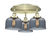 Ballston Semi-Flush Mount Satin Nickel
