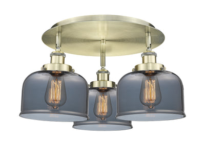 Ballston Semi-Flush Mount Satin Nickel