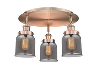 Ballston Semi-Flush Mount Satin Nickel