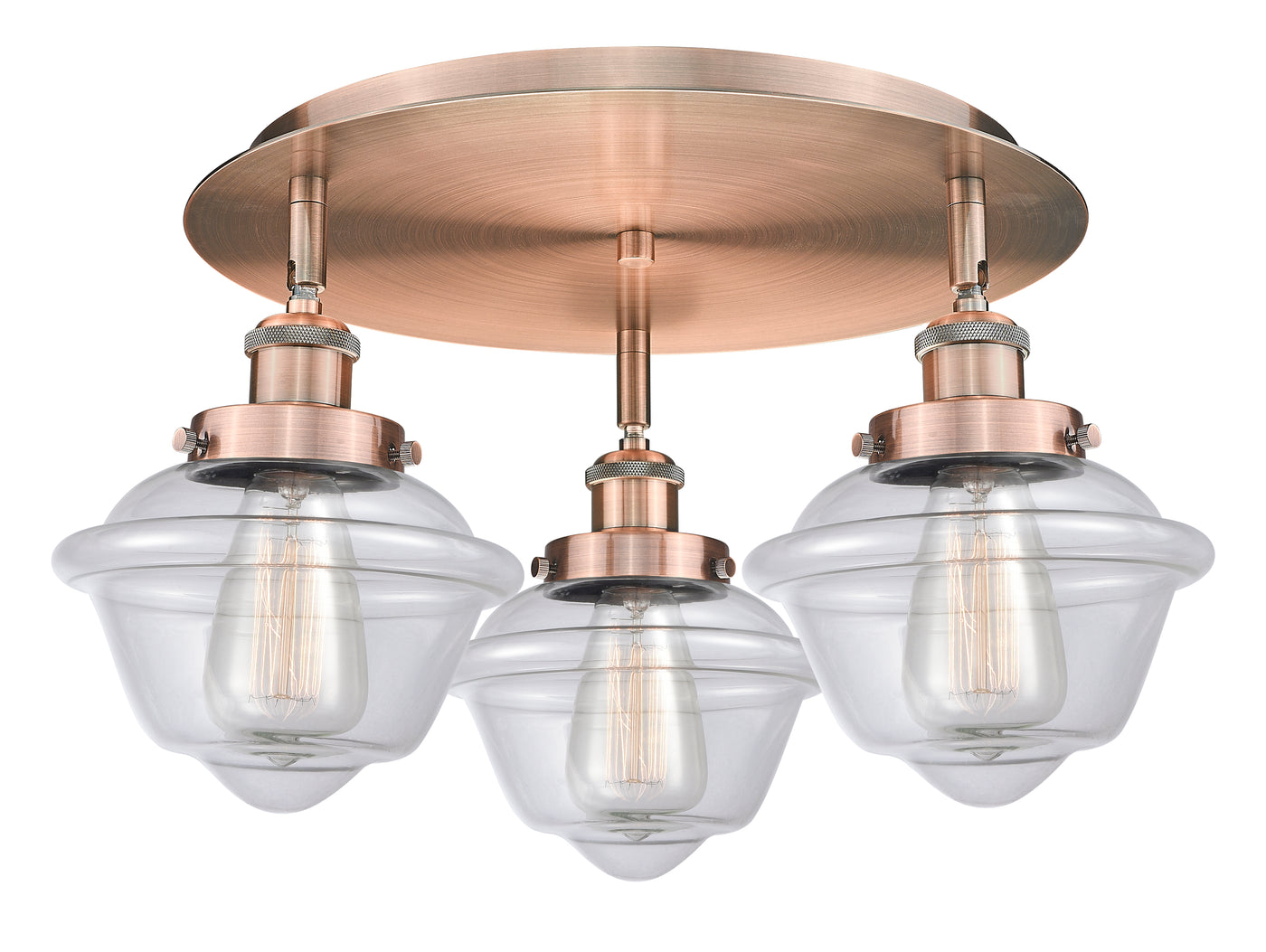 Ballston Semi-Flush Mount Satin Nickel