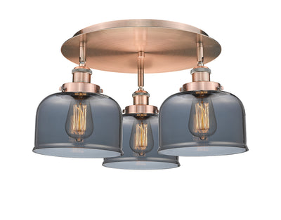 Ballston Semi-Flush Mount Satin Nickel