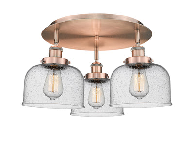 Ballston Semi-Flush Mount Satin Nickel