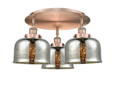 Ballston Semi-Flush Mount Satin Nickel