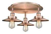 Ballston Semi-Flush Mount Satin Nickel