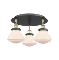 Ballston Semi-Flush Mount Satin Nickel